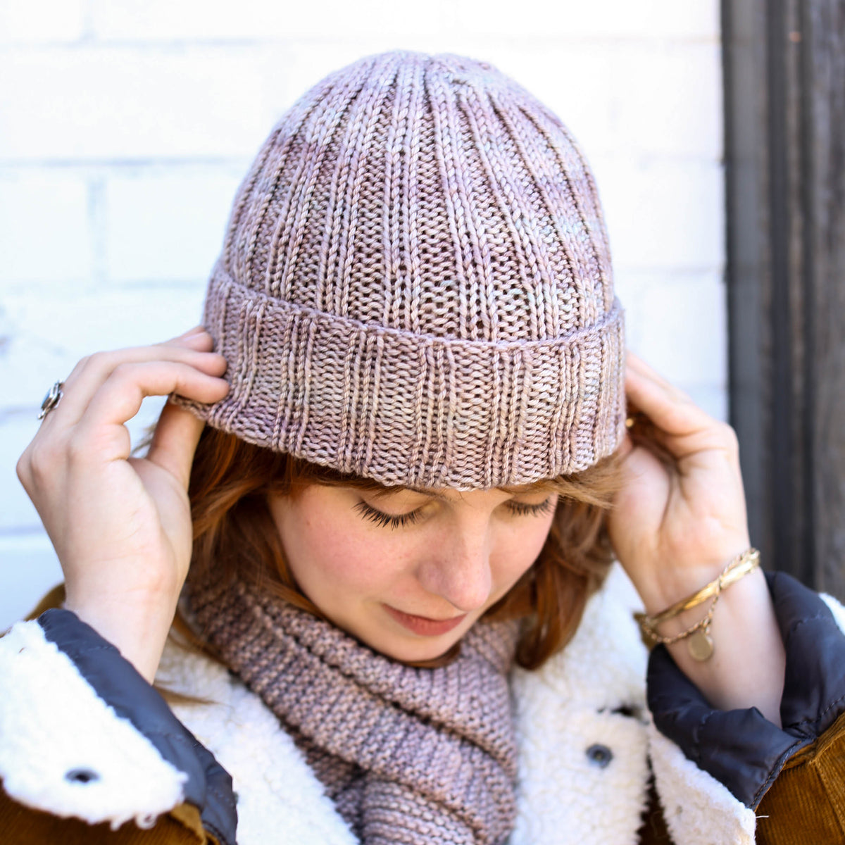 Ruth Rib Knit Hat Pattern & Video