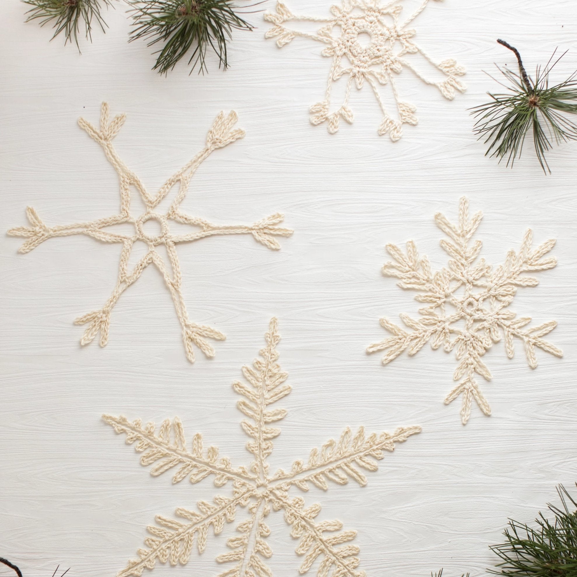 Giant Crochet Snowflakes Pattern & Video