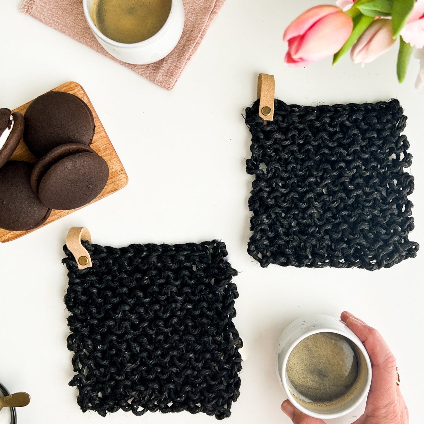 Pauly Flax Potholders Pattern