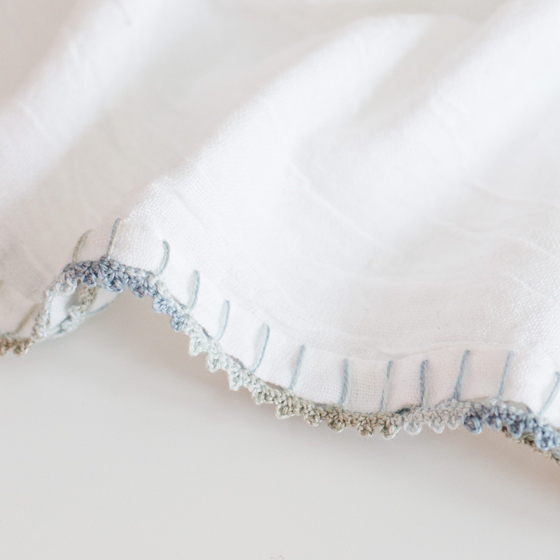 Crochet Edged Dish Towel Pattern