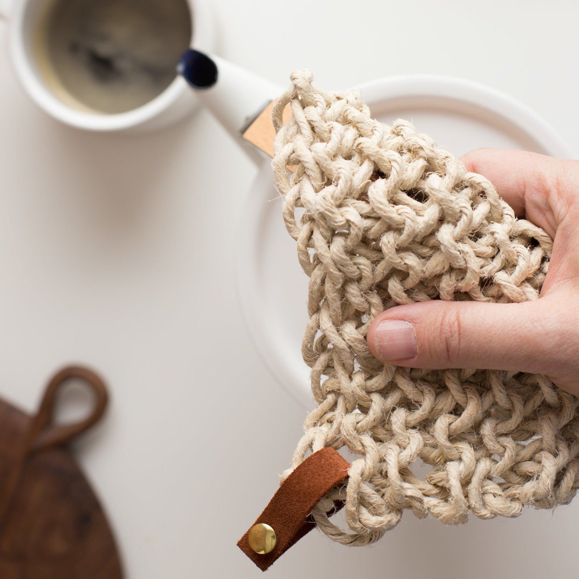 Pauly Flax Potholders Pattern