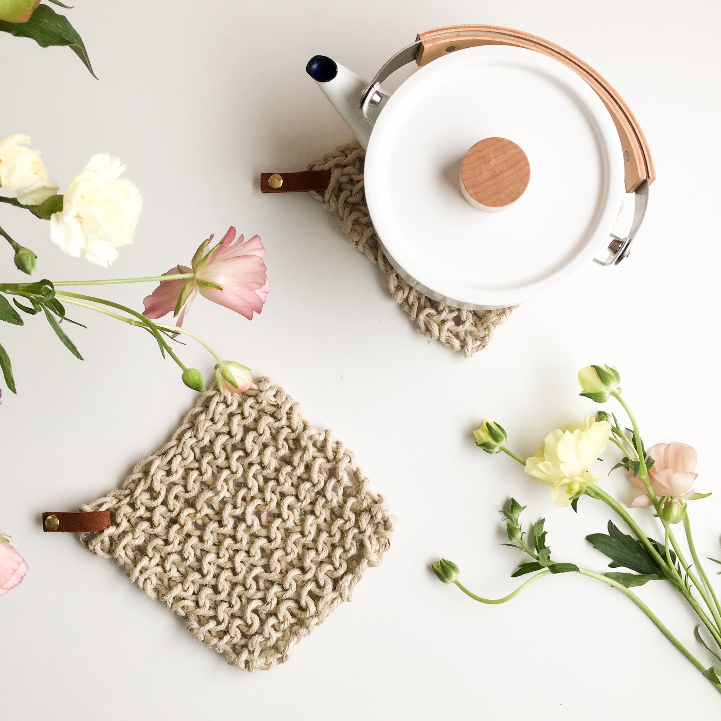 Pauly Flax Potholders Pattern