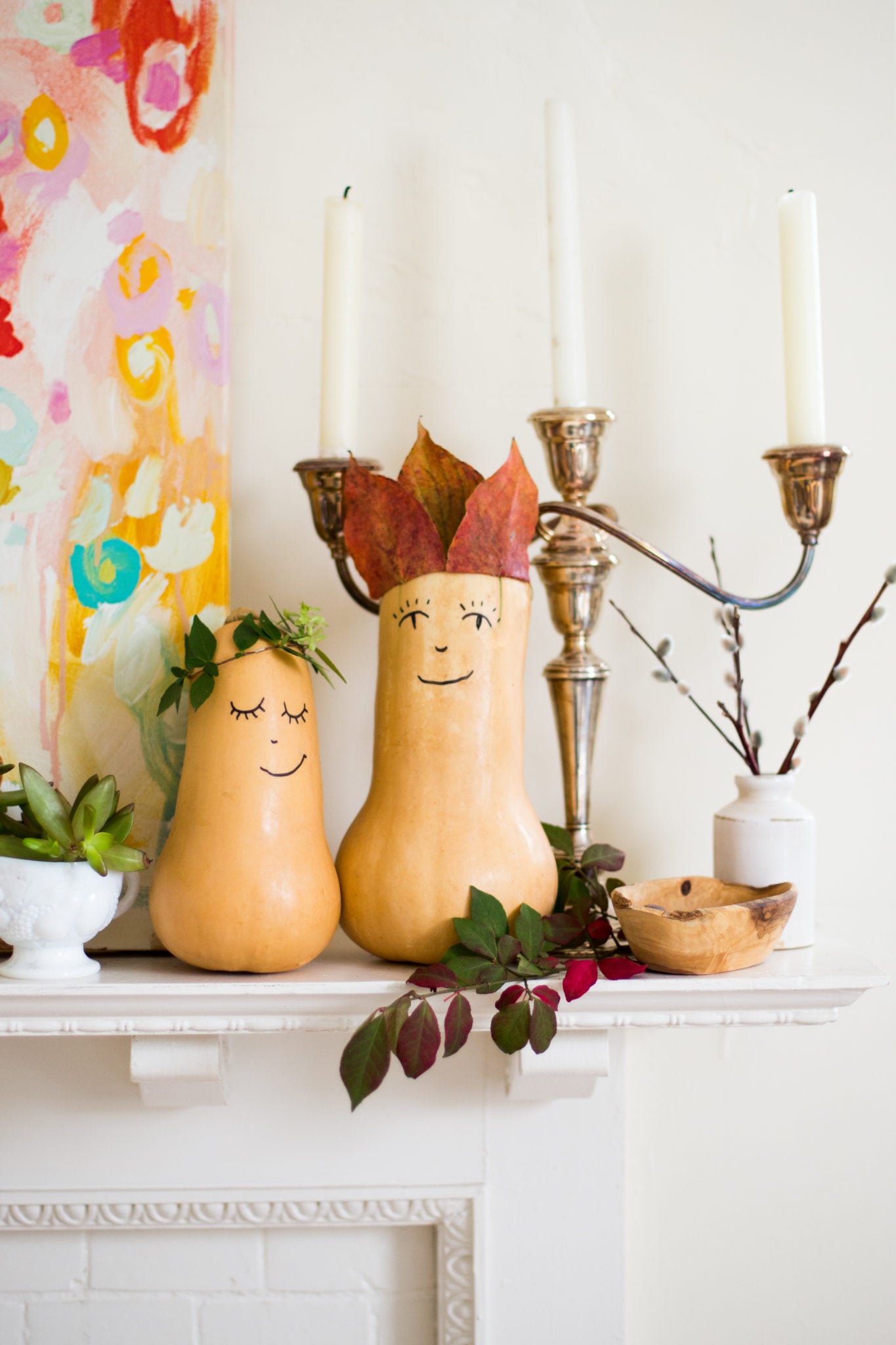 DIY Butternut Squash Decorations