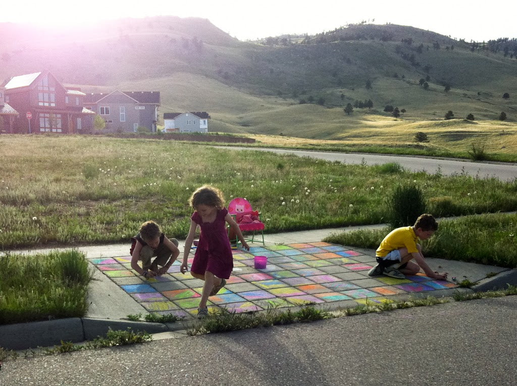 A Sidewalk Quilt