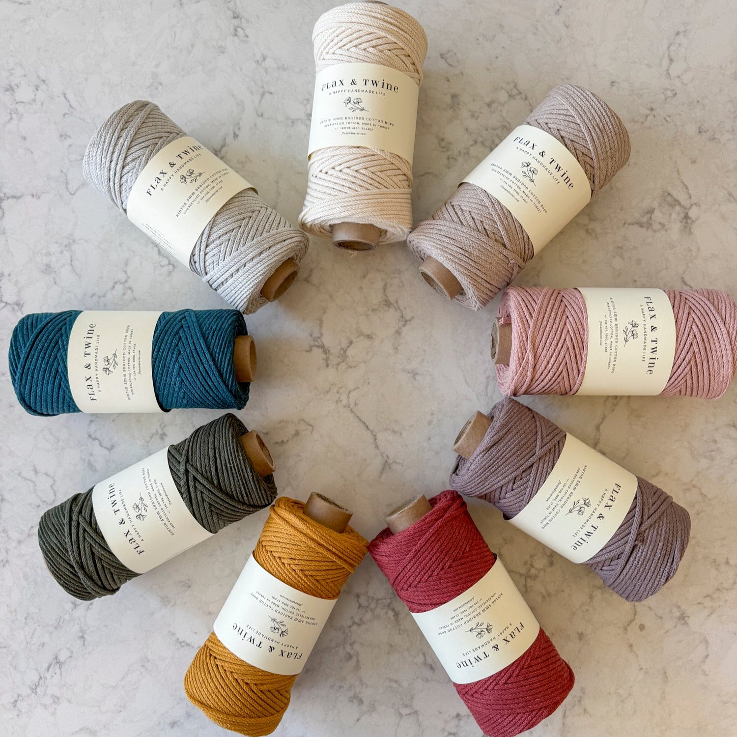 Cotton Rope Rainbow 