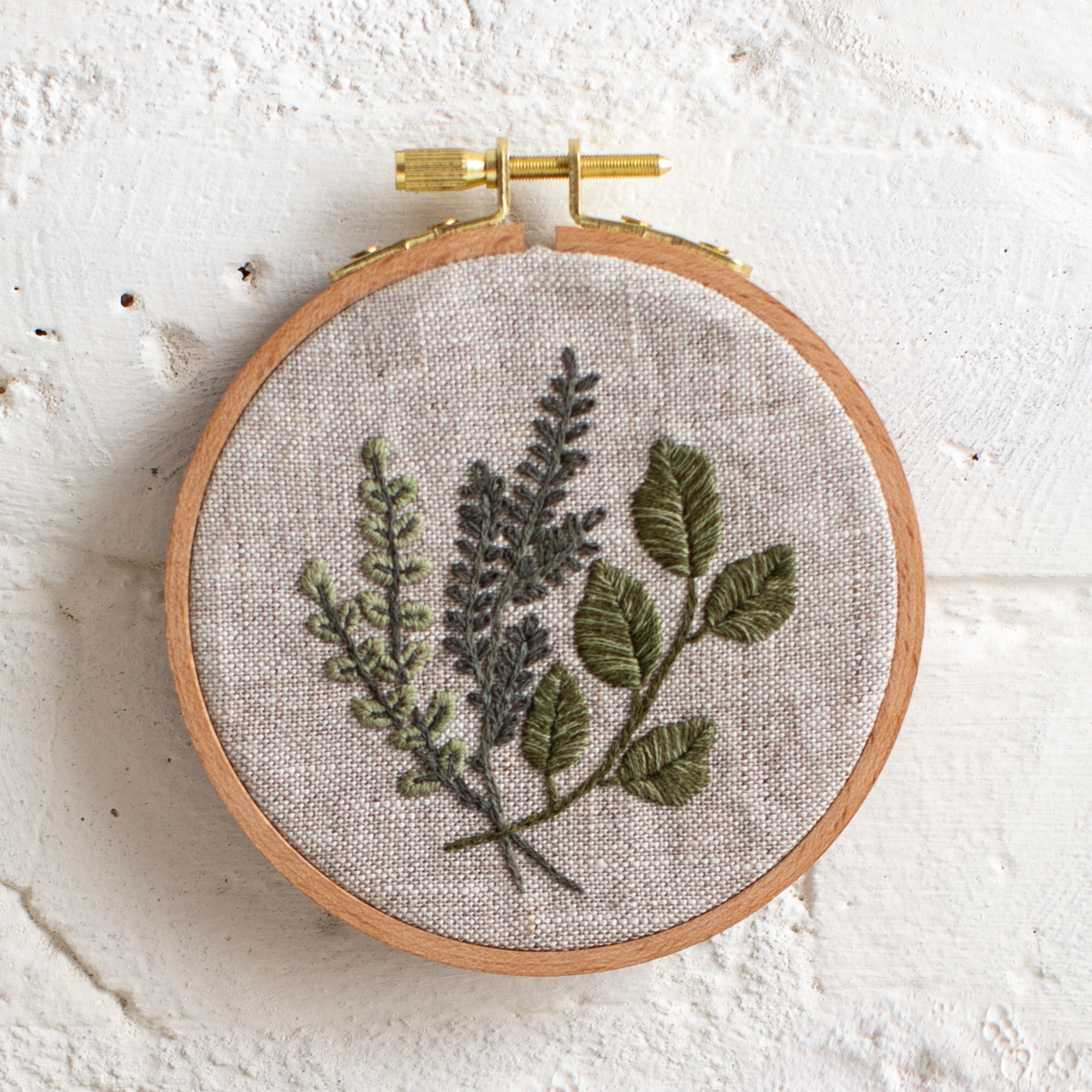 Botanical Branches Embroidery Pattern & Video