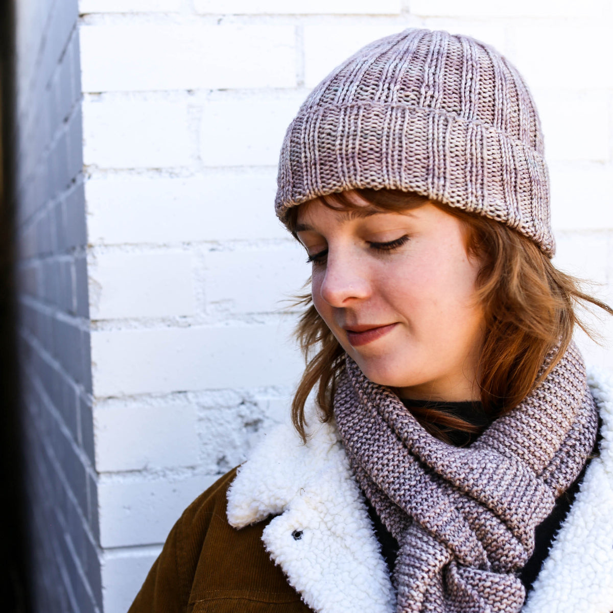 Ruth Rib Knit Hat Kit