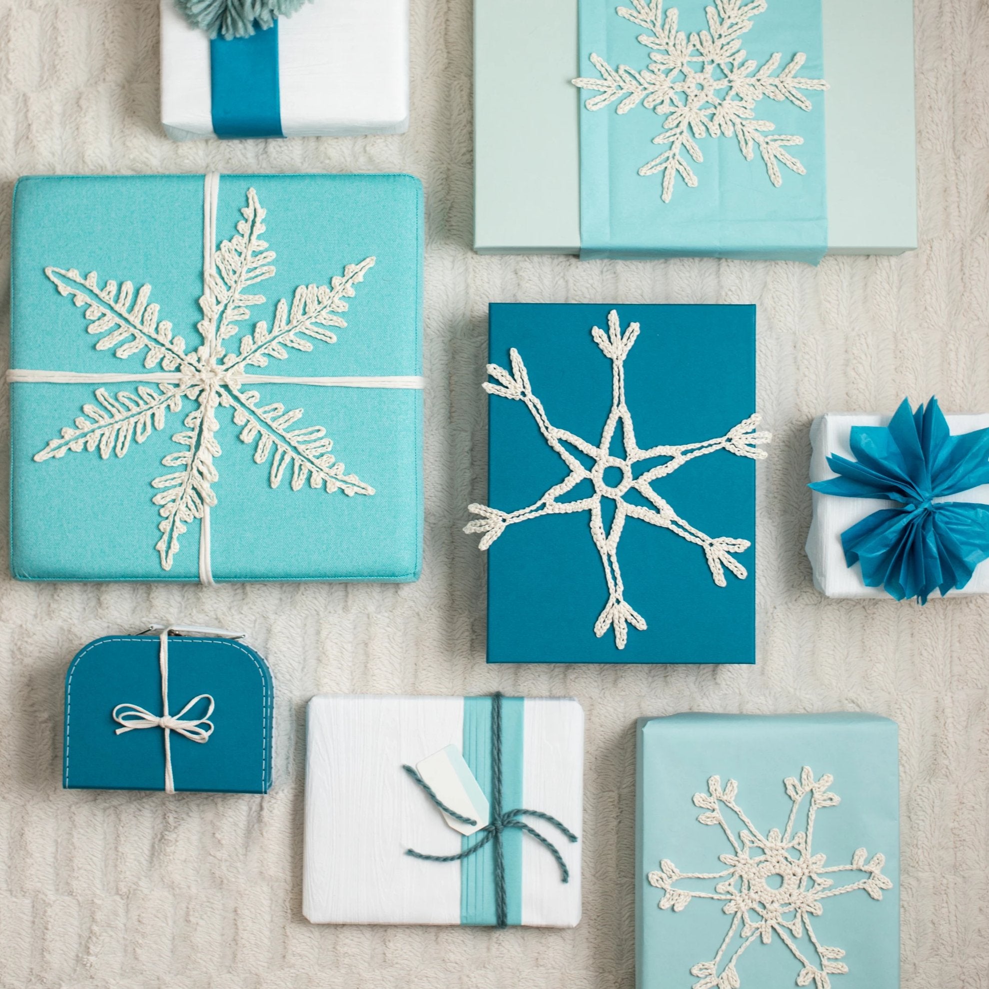 Giant Crochet Snowflakes Pattern & Video