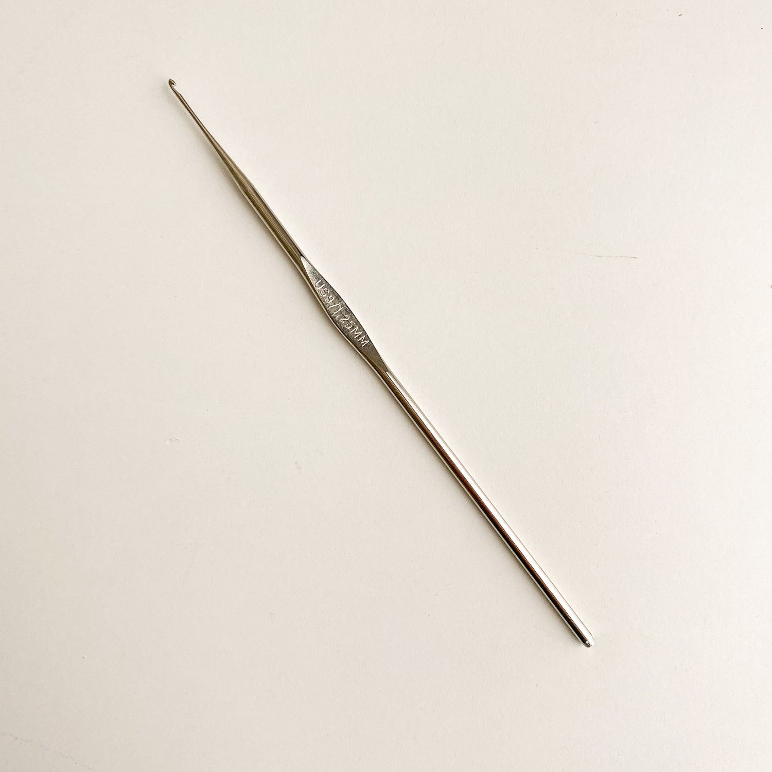US 9, 1.25 mm Crochet Hook